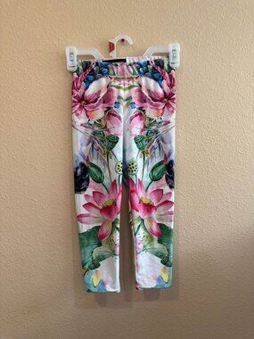 GearBunch women's floral leggings-XS